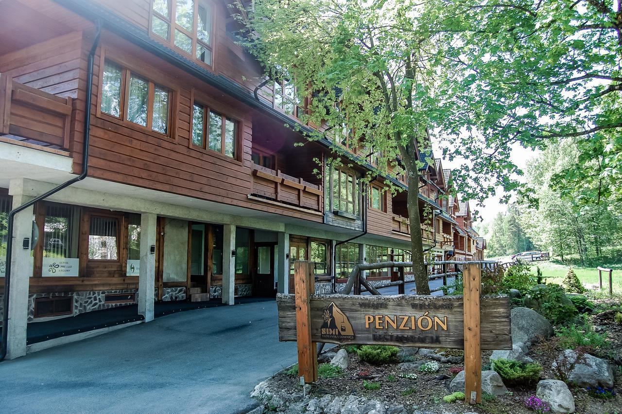 Penzion Teniscentrum Tatranská Lomnica Eksteriør billede